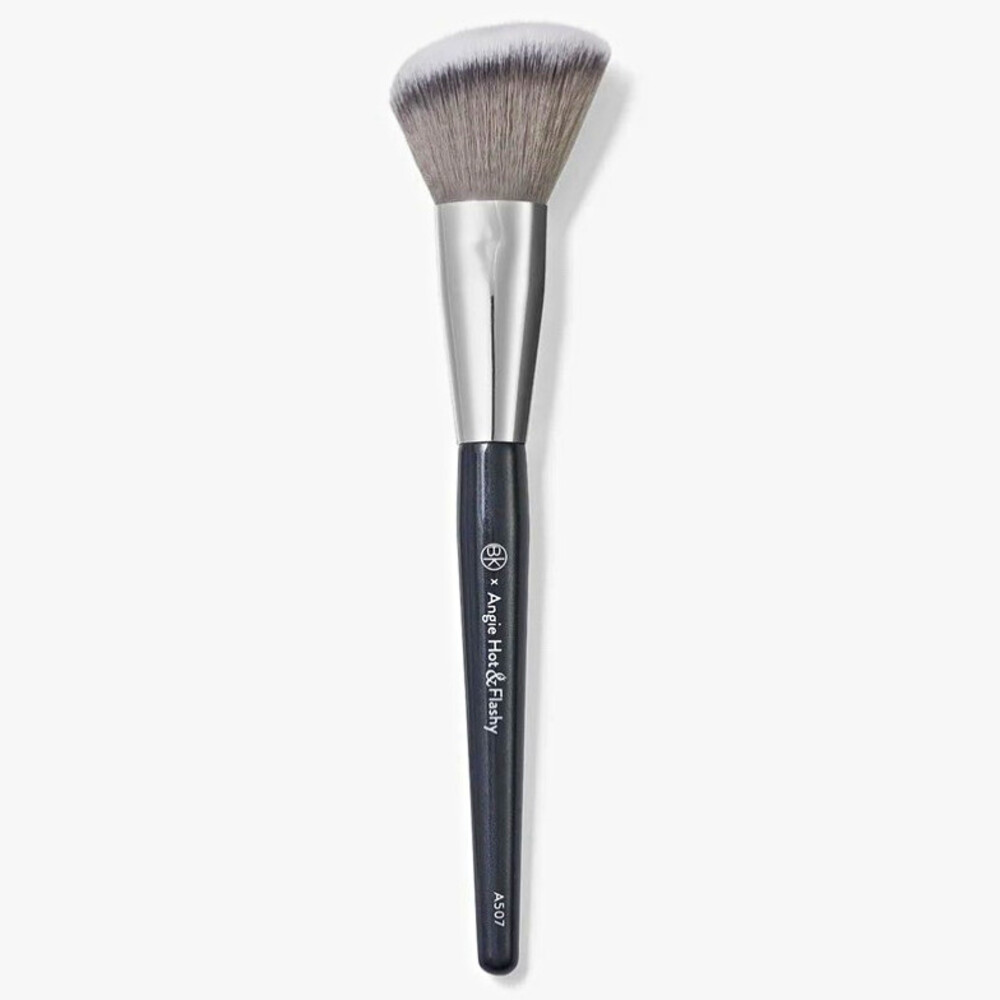 BK Beauty Angie Hot & Flashy A507 Angled Blush makeup Brush New